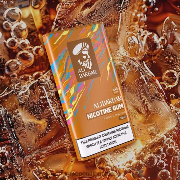 Alibarbar nikotino guma kolos 8TR08Z99 - Vape Pen