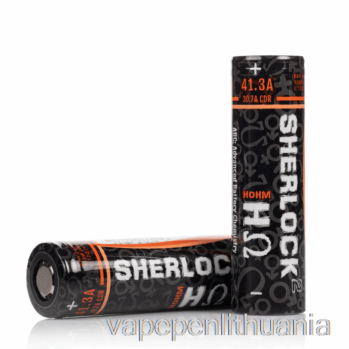 Hohm Tech Sherlock V2 20700 3116mah 30.7a Baterija Dviejų Baterijų Paketas Vape Skystis