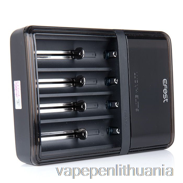 Efest Luc V4 Elite Hd Lcd įkroviklis Vape Liquid