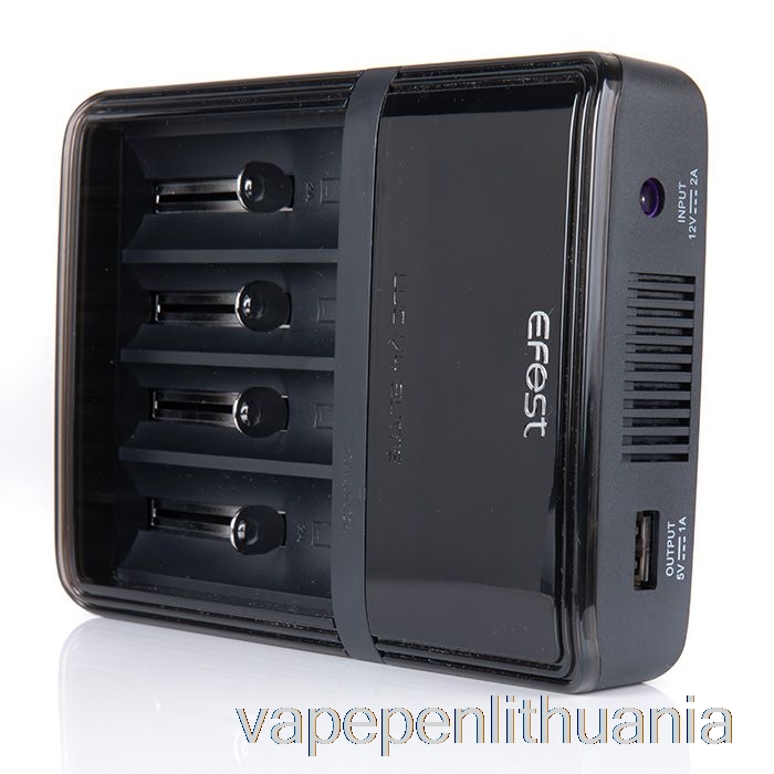 Efest Luc V4 Elite Hd Lcd įkroviklis Vape Liquid