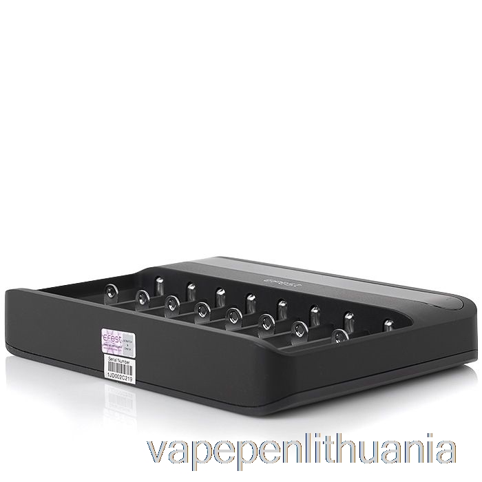 Efest Lush Q8 8 Bay Išmanusis Akumuliatoriaus įkroviklis Vape Liquid