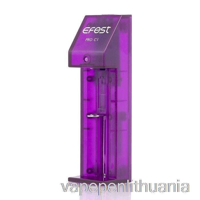 Efest Pro C1 1-bay Išmanusis Akumuliatoriaus įkroviklis Vape Skystis