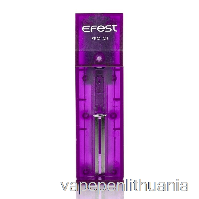 Efest Pro C1 1-bay Išmanusis Akumuliatoriaus įkroviklis Vape Skystis