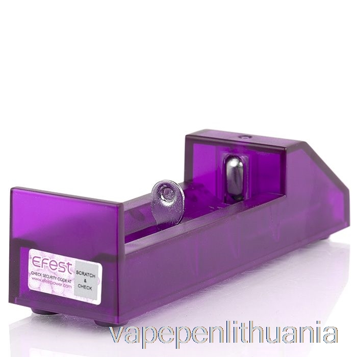 Efest Pro C1 1-bay Išmanusis Akumuliatoriaus įkroviklis Vape Skystis