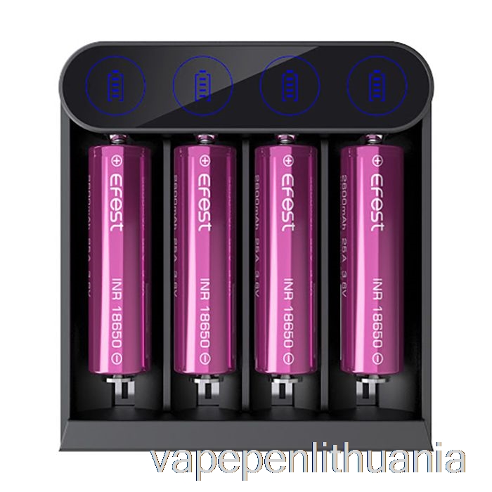 Efest Slim K4 Usb-c Akumuliatoriaus įkroviklis Vape Skystis