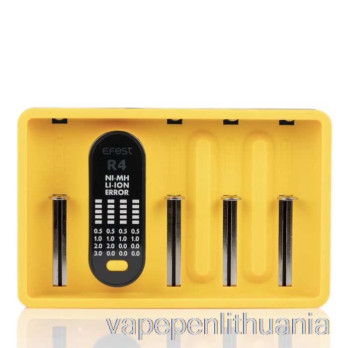 Efest Imate R4 Išmanusis Qc įkroviklis Vape Skystis