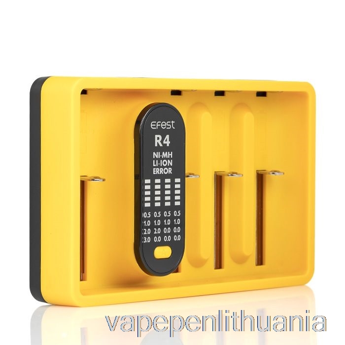 Efest Imate R4 Išmanusis Qc įkroviklis Vape Skystis