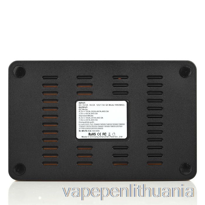 Efest Imate R4 Išmanusis Qc įkroviklis Vape Skystis