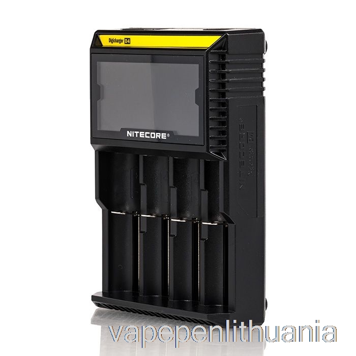 Nitecore D4 Akumuliatoriaus įkroviklio (4 Skyrių) Vape Skystis