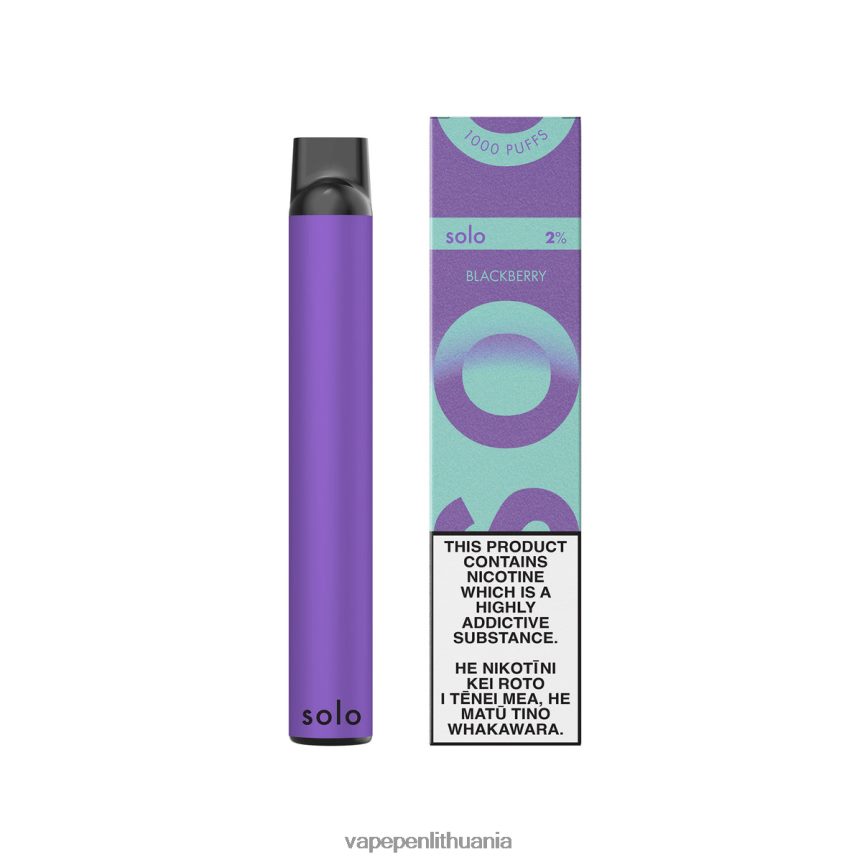 Solo vienkartinė vape rojaus kolekcija gervuogė 6ZX28622 - Vape Mod