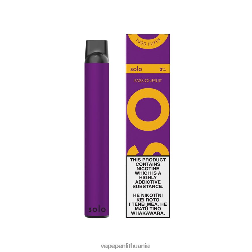 Solo vienkartiniai garai pasifloros vaisius 6ZX28614 - Vape Pen