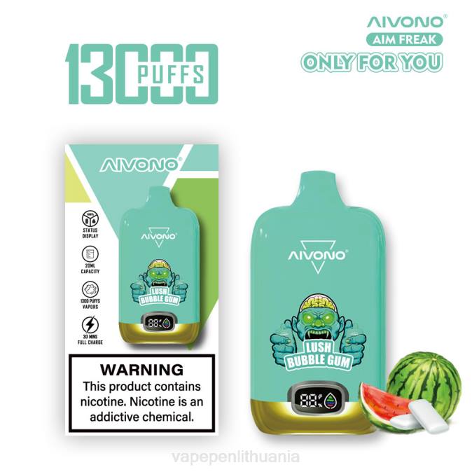 Aivono AIM FREAK 13 000 sodri guma D060247 - Vape Mod