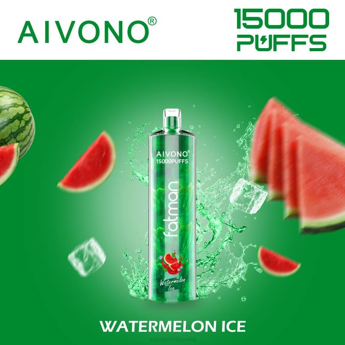 Aivono FATMAN 15 000 arbūzų ledas D06012 - Vape Mod