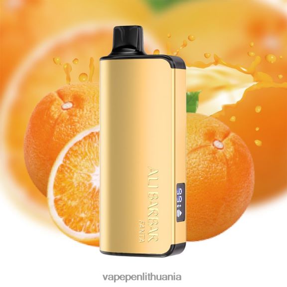 Alibarbar Ingot 20000 vienkartinių vape Kalifornijos saulėlydis 8TR08Z33 - Vape Liquid