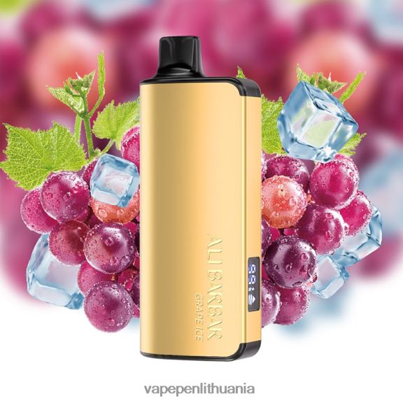 Alibarbar Ingot 20000 vienkartinių vape vynuogių ledas 8TR08Z37 - Vape Mod