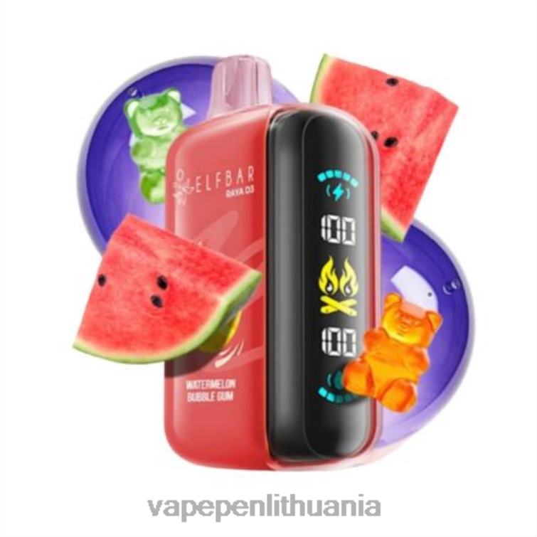 Elf Bar Raya D3 25 000 vienkartiniai 4DH041 Vape Lietuva