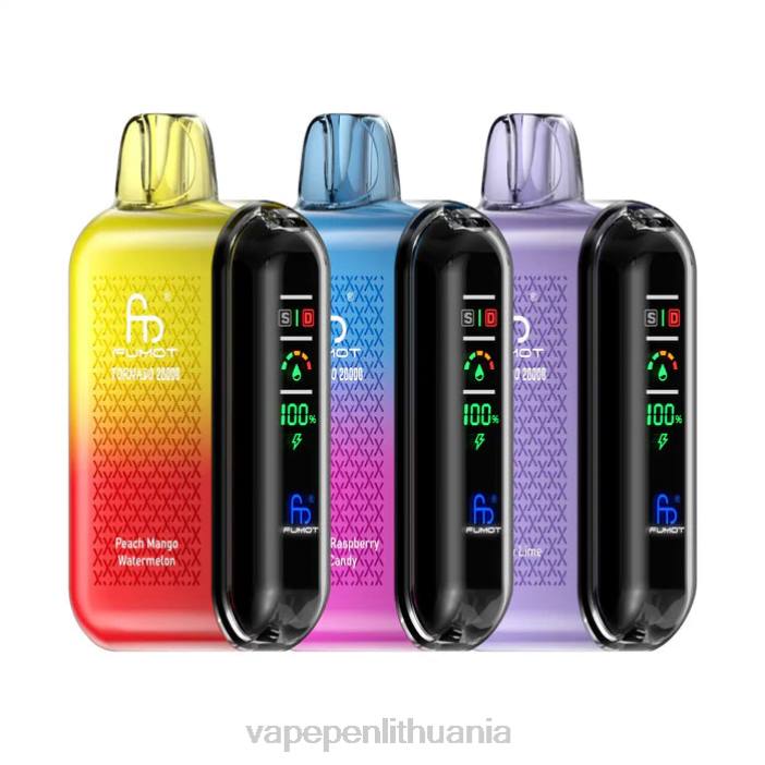 Fumot Tornado 20000 vienkartinių vape išskirtinis B66B17 Vape Mod