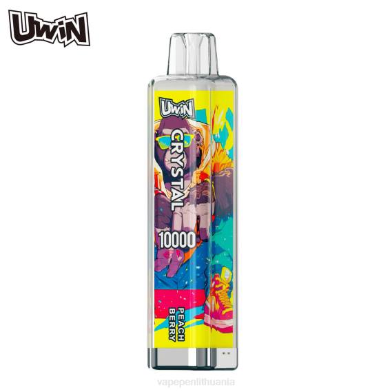 UWIN CRYSTAL 10000 vienkartinių garų persikų uogos 424D12 - Vape Mod