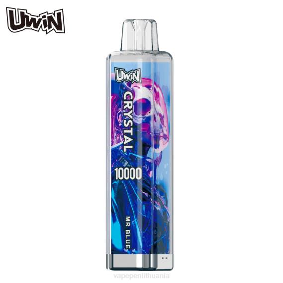 UWIN CRYSTAL 10000 vienkartinių garų ponas mėlynas 424D15 - Vape Skystis