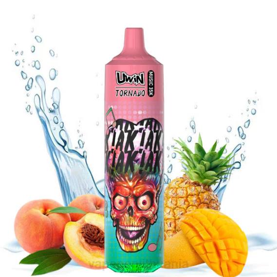 UWIN CRYSTAL 35k vienkartinis vape persikų mango ananasai 424D25 - Vape Skystis