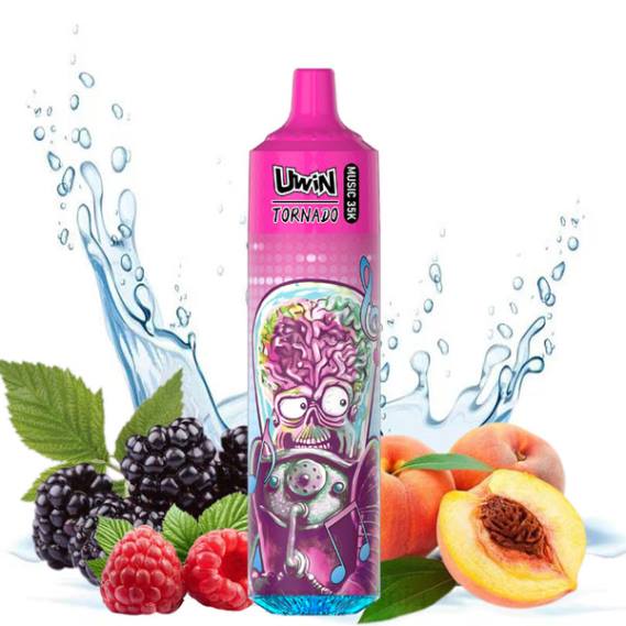 UWIN CRYSTAL 35k vienkartinis vape persikų uogos 424D27 - Vape Mod