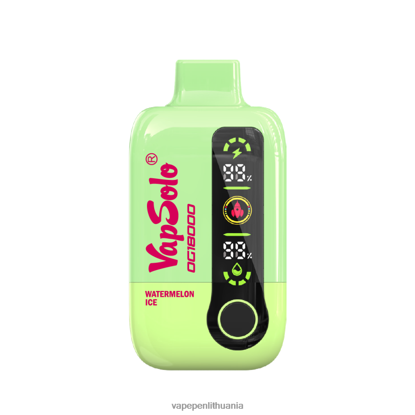 VapSolo 18000 dg arbūzų ledas P0NHN10 - Vape Skystis