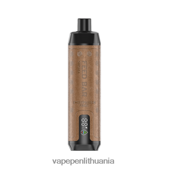 Vapsolo SHISHA vienkartiniai garai saldžiųjų pasiflorų vaisiai 8TR08Z123 - Vape Liquid