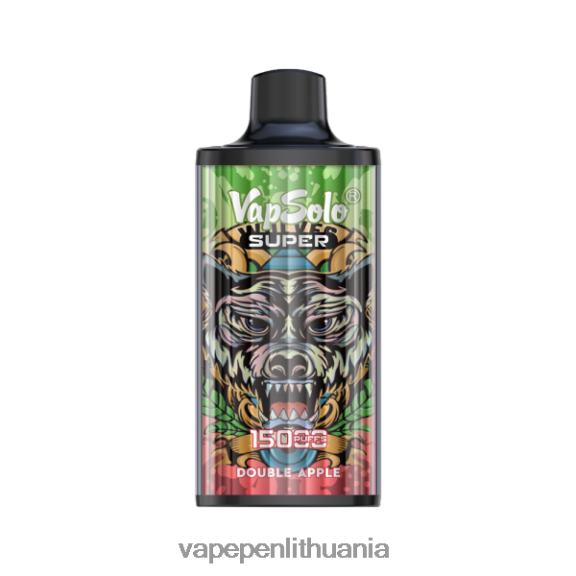 Vapsolo SUPER vienkartiniai garai dvigubas obuolys 8TR08Z129 - Vape Pen