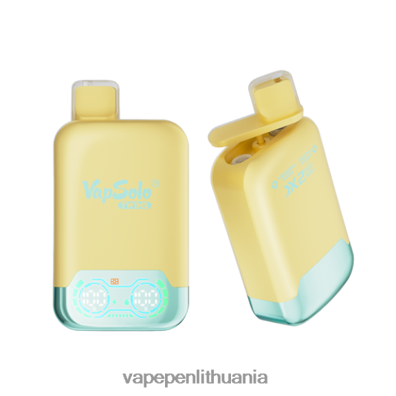 Vapsolo TWINS vienkartiniai garai ananasų kokoso ir braškių bananas 8TR08Z143 - Vape Liquid