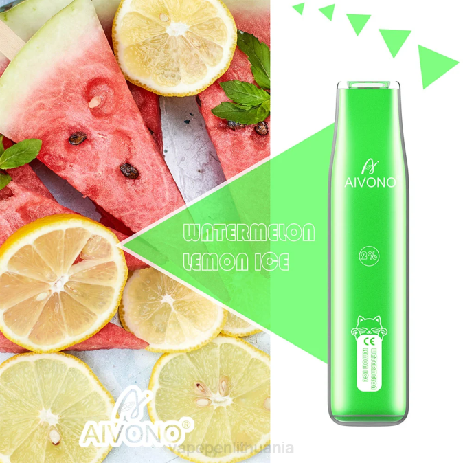 Aivono AIM CAT 400 arbūzo citrinų ledukai D060341 - Vape Lietuva