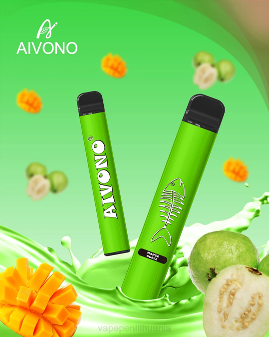 Aivono AIM FISHBONE 600 mango gvajavos D060283 - Vape Liquid