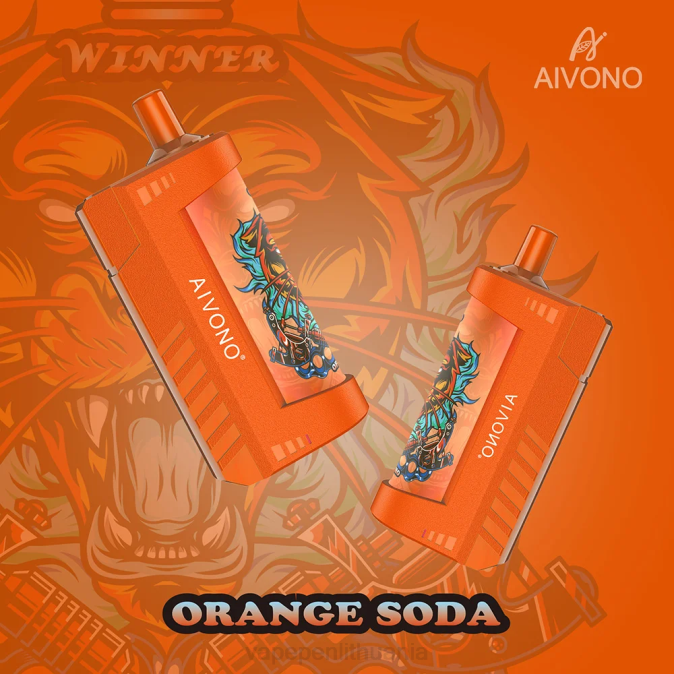 Aivono AIM WINNER 5000 apelsinų soda D060128 - Vape Liquid