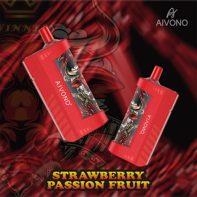 Aivono AIM WINNER 5000 braškių pasifloros vaisiai D060130 - Vape Skystis