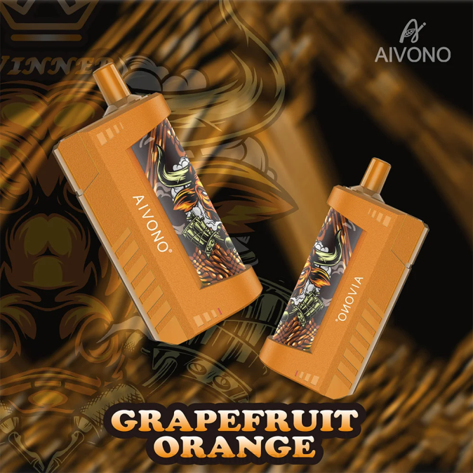 Aivono AIM WINNER 5000 greipfrutų apelsinas D060126 - Vape Lietuva