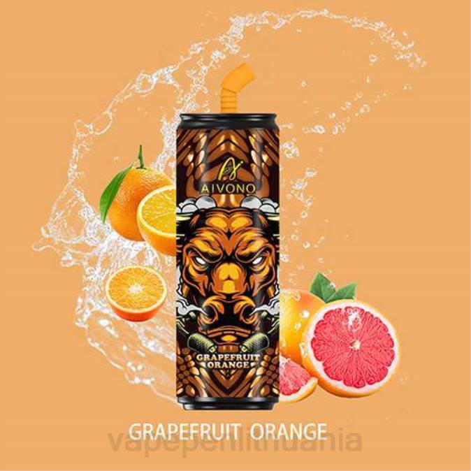 Aivono AIM WINNER 6000 kokakolos butelių greipfrutų apelsinas D060118 - Vape Liquid