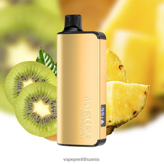 Alibarbar Ingot 9000 vienkartinių vape kivių ananasų 8TR08Z21 - Vape Lietuva