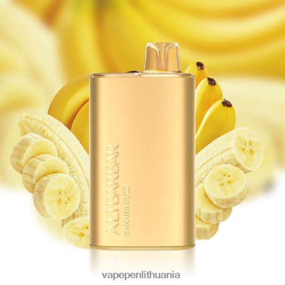 Alibarbar Rich 8000 vienkartinių vape bananų šurmulys 8TR08Z2 - Vape Mod