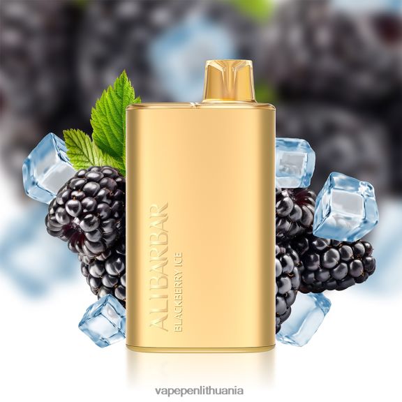 Alibarbar Rich 8000 vienkartinių vape braškių hubba bubba 8TR08Z12 - Vape Mod