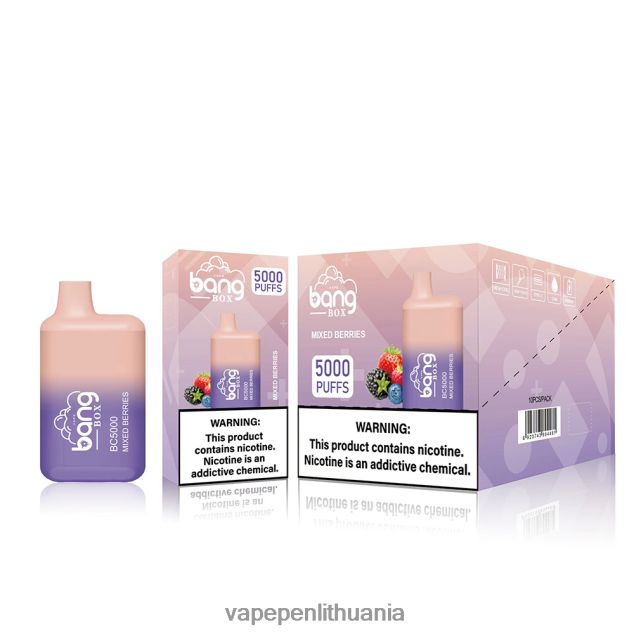 Bang Box bc5000 vienkartiniai 4PX0P287 - Vape Mod