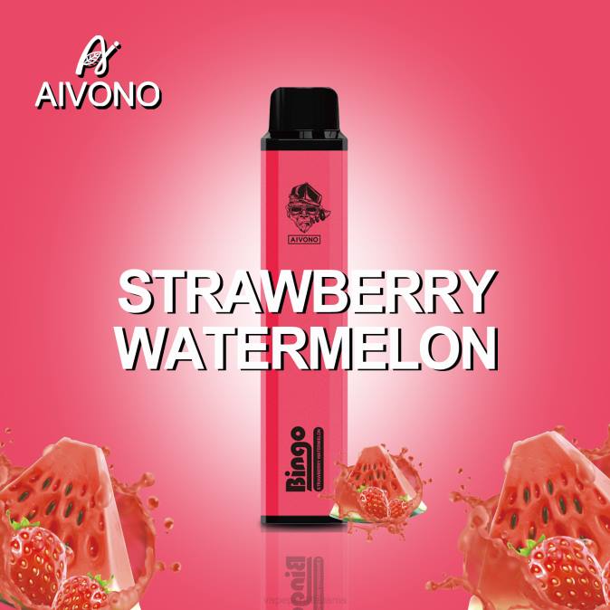 Aivono AIM BINGO 4000 braškinis arbūzas D060133 - Vape Liquid