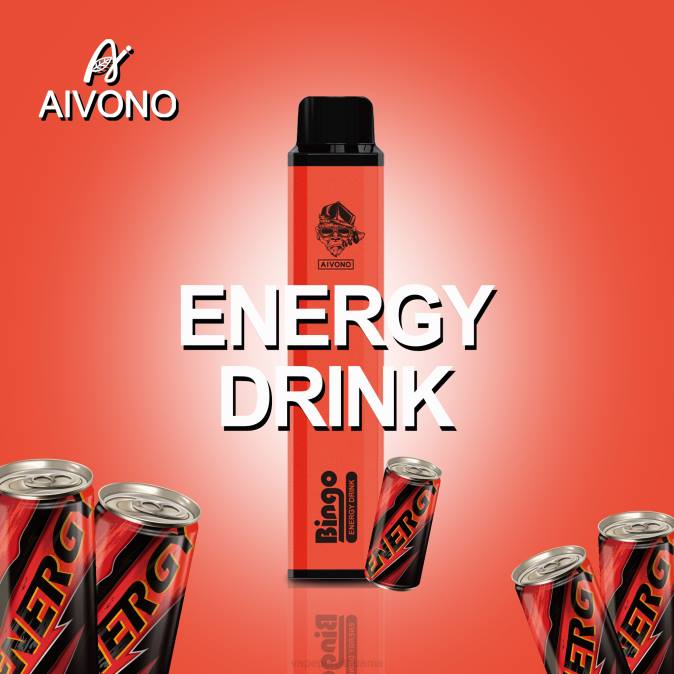 Aivono AIM BINGO 4000 energetinis gėrimas D060141 - Vape Lietuva