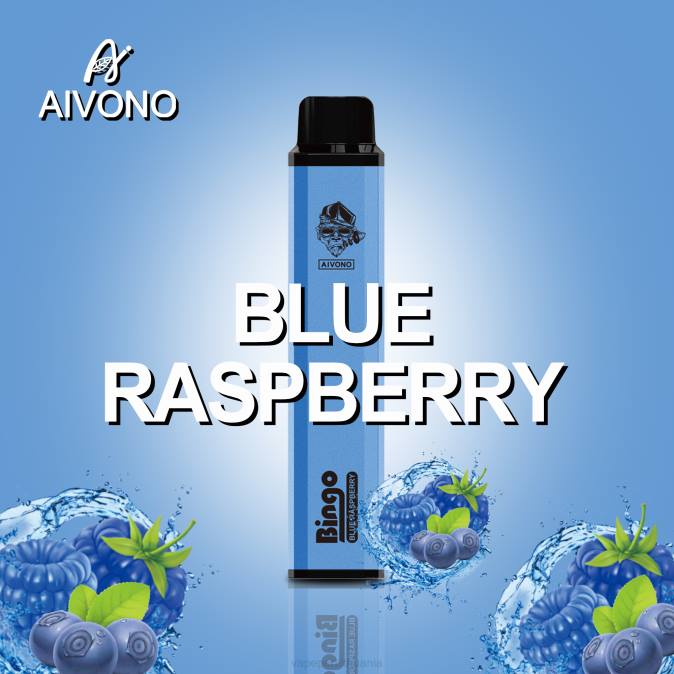 Aivono AIM BINGO 4000 mėlyna avietė D060143 - Vape Liquid