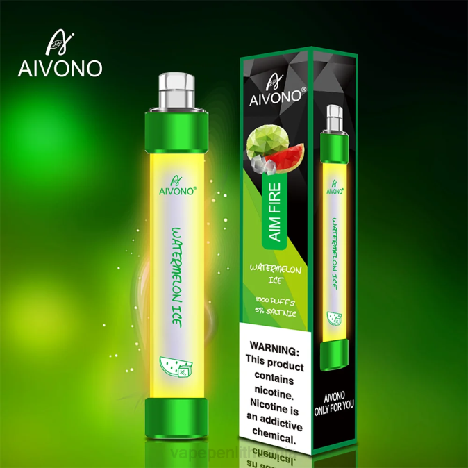 Aivono AIM FIRE 1000 arbūzų ledas D060333 - Vape Liquid
