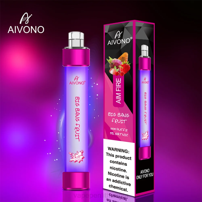Aivono AIM FIRE 1000 didžiojo sprogimo vaisius D060325 - Vape Skystis