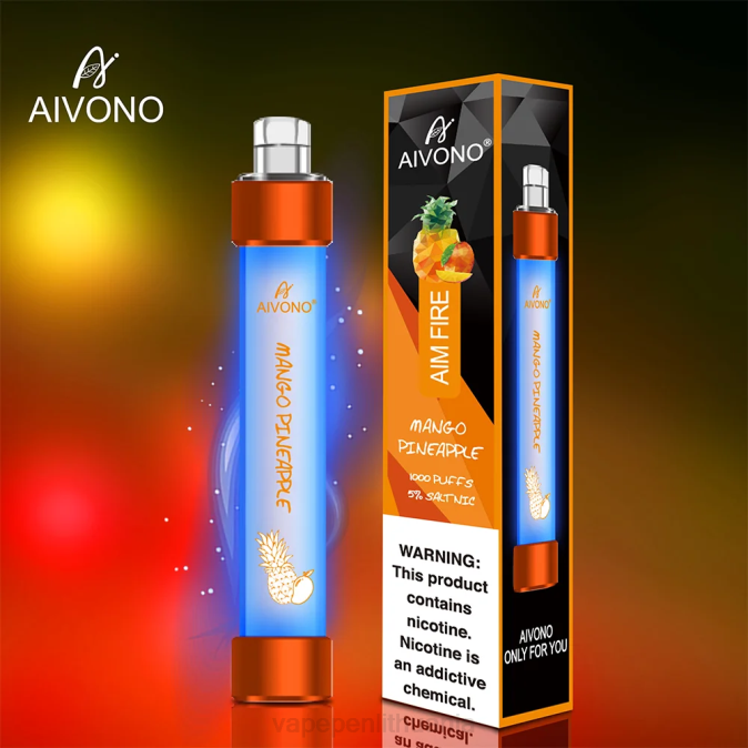 Aivono AIM FIRE 1000 mango ananasas D060331 - Vape Lietuva