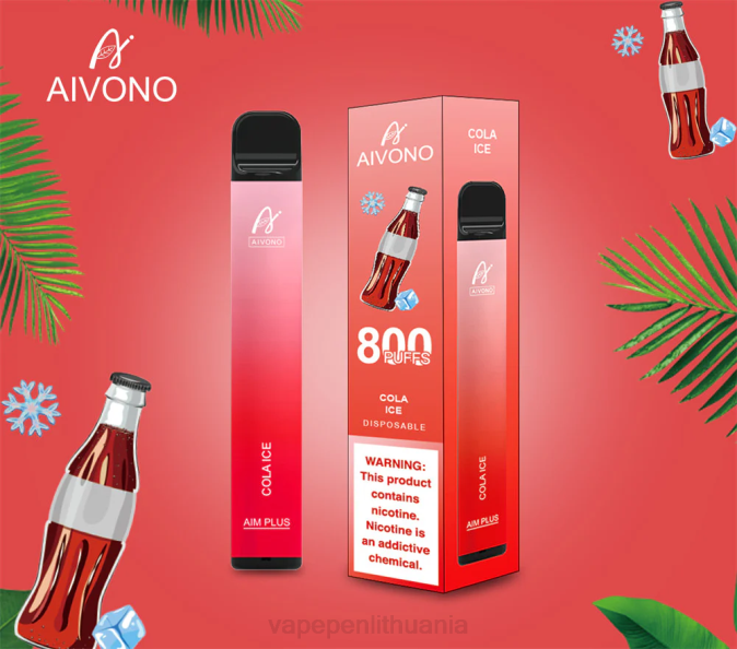 Aivono AIM PLUS 800 kolos ledų D060176 - Vape Lietuva