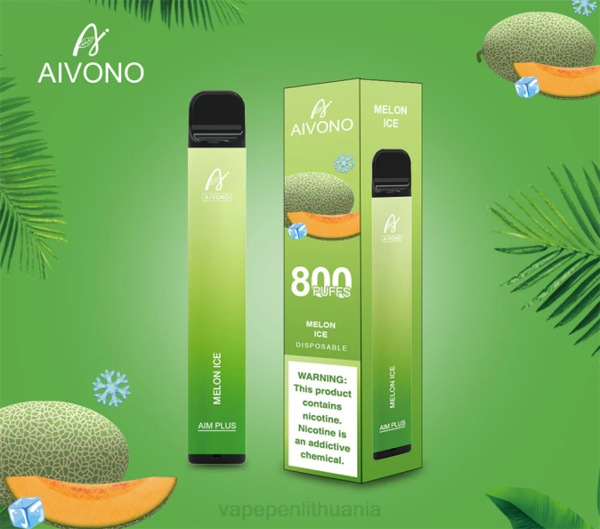 Aivono AIM PLUS 800 meliono ledas D060187 - Vape Mod