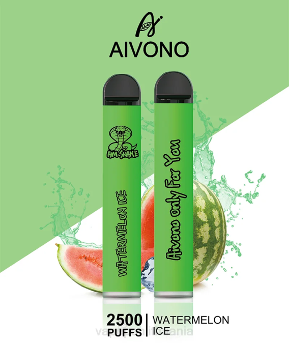 Aivono AIM SNAKE 2500 arbūzų ledas D060321 - Vape Lietuva