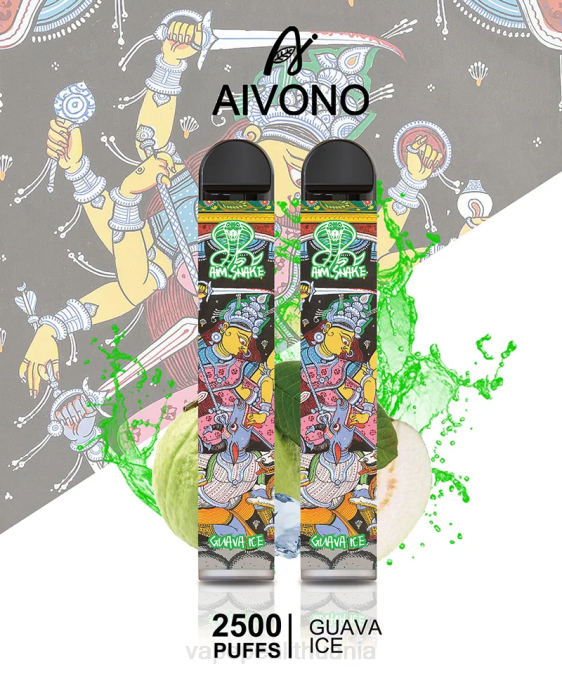 Aivono AIM SNAKE 2500 gvajavos ledas D060307 - Vape Mod