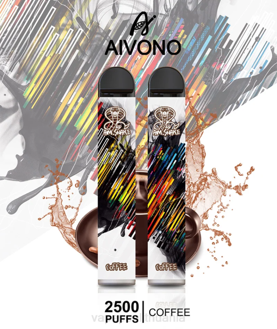 Aivono AIM SNAKE 2500 kavos D060300 - Vape Skystis